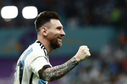Hình ảnh khác biệt của Messi