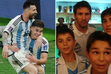 Julian Alvarez – từ tấm ảnh với Messi đến người hùng Argentina
