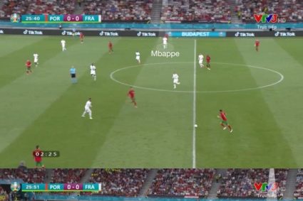 Mbappe lười chạy nhưng Griezmann đã ở đó