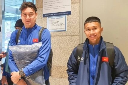 Tuyển Việt Nam đã đến Hàn Quốc